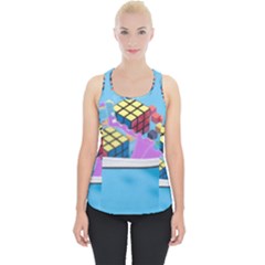 Floating-cubes-on-blue Backgrounderaser 20220422 203144521 Backgrounderaser 20220422 203216276 Piece Up Tank Top by marthatravis1968