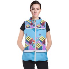 Floating-cubes-on-blue Backgrounderaser 20220422 203144521 Backgrounderaser 20220422 203216276 Women s Puffer Vest