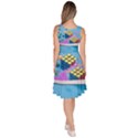 Floating-cubes-on-blue Backgrounderaser 20220422 203144521 Backgrounderaser 20220422 203216276 Knee Length Skater Dress With Pockets View4