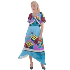 Floating-cubes-on-blue Backgrounderaser 20220422 203144521 Backgrounderaser 20220422 203216276 Cross Front Sharkbite Hem Maxi Dress