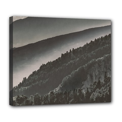 Olympus Mount National Park, Greece Deluxe Canvas 24  X 20  (stretched) by dflcprints