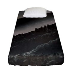 Olympus Mount National Park, Greece Fitted Sheet (single Size) by dflcprints