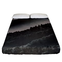 Olympus Mount National Park, Greece Fitted Sheet (king Size) by dflcprints