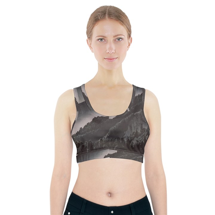 Olympus Mount National Park, Greece Sports Bra With Pocket