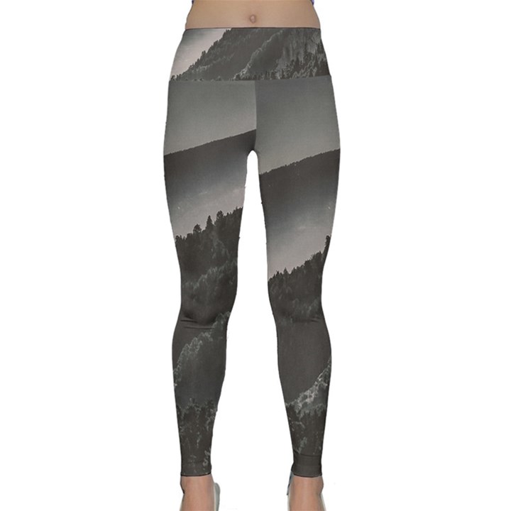 Olympus Mount National Park, Greece Lightweight Velour Classic Yoga Leggings