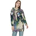 My Mucha Moment Women s Long Oversized Pullover Hoodie View1