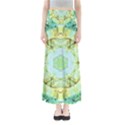 Green Marble Full Length Maxi Skirt View1