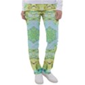 Green Marble Women s Casual Pants View1