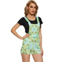 Green Marble Short Overalls View3