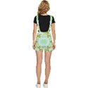 Green Marble Short Overalls View4