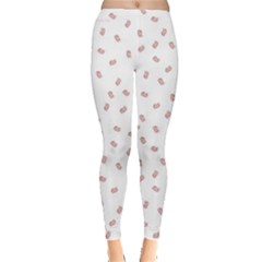 Officially Sexy Os Collection Red & White Leggings 