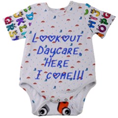 Kids-toys035a Baby Short Sleeve Onesie Bodysuit