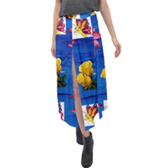 Backgrounderaser 20220425 173842383 Velour Split Maxi Skirt