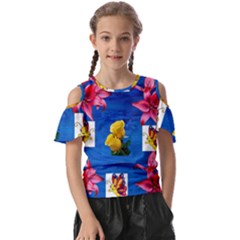 Backgrounderaser 20220425 173842383 Kids  Butterfly Cutout Tee by marthatravis1968