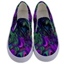 Neon Aquarium Kids  Canvas Slip Ons View1