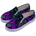 Neon Aquarium Kids  Canvas Slip Ons View2