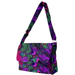 Neon Aquarium Full Print Messenger Bag (s) by MRNStudios