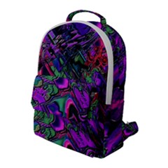 Neon Aquarium Flap Pocket Backpack (large) by MRNStudios