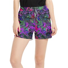 Neon Aquarium Women s Runner Shorts by MRNStudios