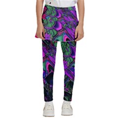 Neon Aquarium Kids  Skirted Pants by MRNStudios