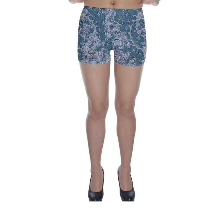 Seaweed Mandala Skinny Shorts