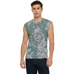 Seaweed Mandala Men s Raglan Cap Sleeve Tee