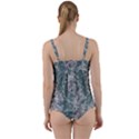 Seaweed Mandala Twist Front Tankini Set View2