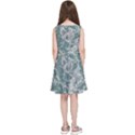 Seaweed Mandala Kids  Skater Dress View4