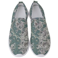 Seaweed Mandala Men s Slip On Sneakers by MRNStudios