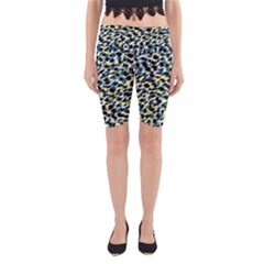 Digital Animal  Print Yoga Cropped Leggings by Sparkle