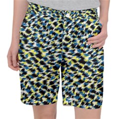 Digital Animal  Print Pocket Shorts by Sparkle