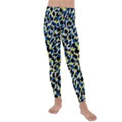 Digital Animal  Print Kids  Lightweight Velour Leggings by Sparkle