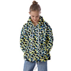 Digital Animal  Print Kids  Oversized Hoodie