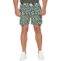 Digital Animal  Print Men s Runner Shorts by Sparkle