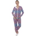 Colorful Flowers Women s Tracksuit View1