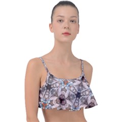 Digital Illusion Frill Bikini Top by Sparkle