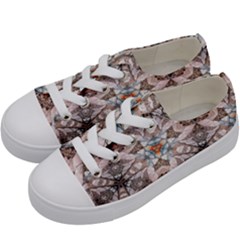 Digital Illusion Kids  Low Top Canvas Sneakers by Sparkle