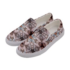 Digital Illusion Women s Canvas Slip Ons by Sparkle