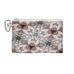 Digital Illusion Canvas Cosmetic Bag (medium) by Sparkle