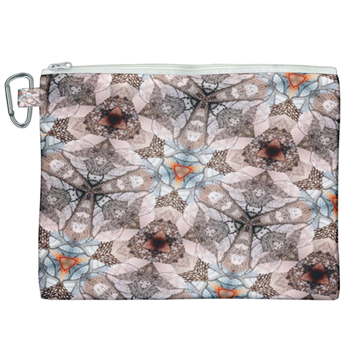 Digital Illusion Canvas Cosmetic Bag (XXL)