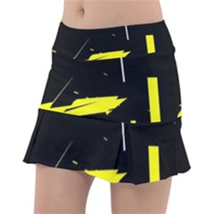 Abstract Pattern Classic Tennis Skirt by Sparkle