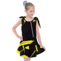 Abstract Pattern Kids  Tie Up Tunic Dress View1