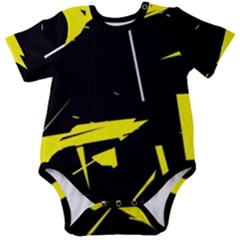 Abstract Pattern Baby Short Sleeve Onesie Bodysuit by Sparkle