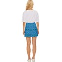 Blue In Bloom On Fauna A Joy For The Soul Decorative Mini Front Wrap Skirt View4