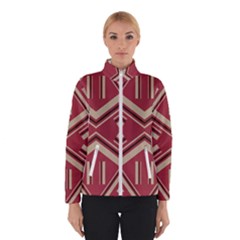 Abstract Pattern Geometric Backgrounds   Women s Bomber Jacket by Eskimos