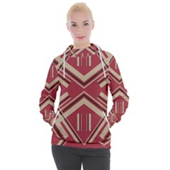 Abstract Pattern Geometric Backgrounds   Women s Hooded Pullover