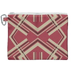 Abstract Pattern Geometric Backgrounds   Canvas Cosmetic Bag (xxl) by Eskimos