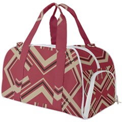 Abstract Pattern Geometric Backgrounds   Burner Gym Duffel Bag by Eskimos