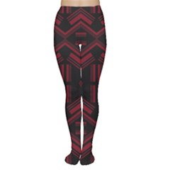 Abstract Pattern Geometric Backgrounds   Tights by Eskimos