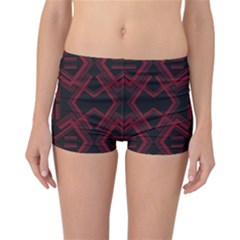 Abstract Pattern Geometric Backgrounds   Reversible Boyleg Bikini Bottoms by Eskimos